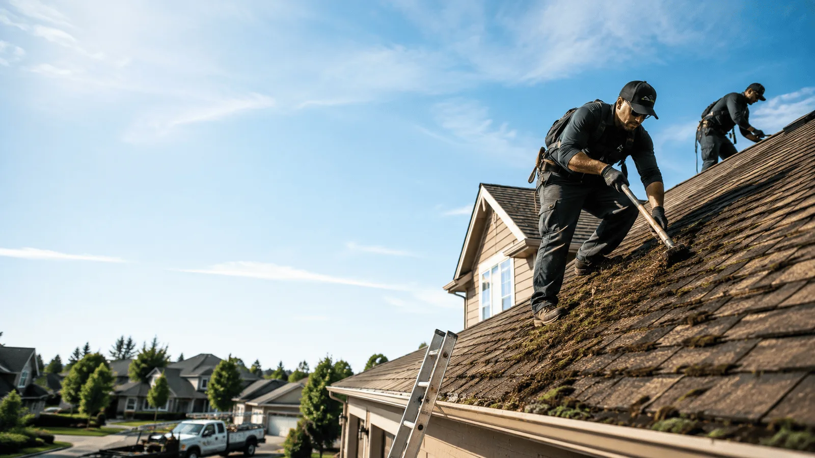 Roof Moss Removal in Rochester, MA near me